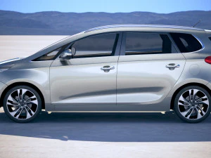 Kia Carens 2018 3D Model