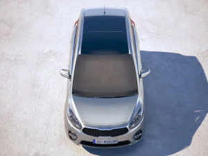 Kia Carens 2018 3D Model
