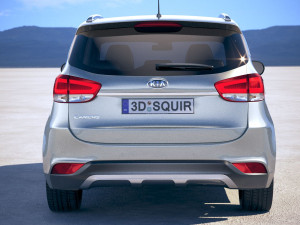 Kia Carens 2018 3D 模型