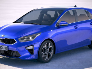 Kia Ceed 2019 Model 3D