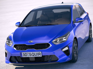 Kia Ceed 2019 3D Model