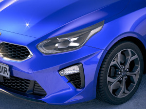 Kia Ceed 2019 3D Model
