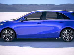 Kia Ceed 2019 3D Model