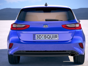 Kia Ceed 2019 3D Model