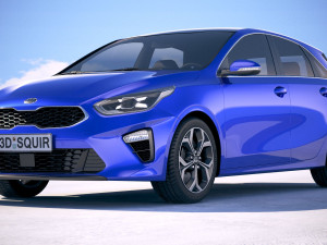 Kia Ceed 2019 3D Model