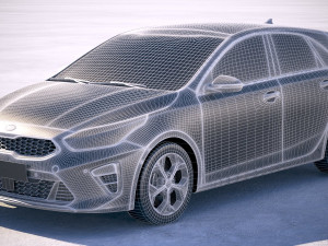 Kia Ceed 2019 3D Model