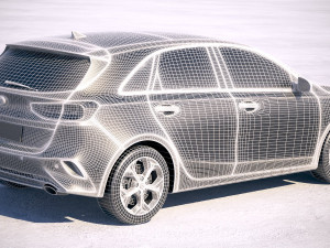 Kia Ceed 2019 3D Model