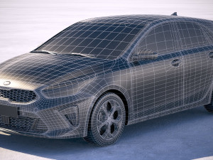Kia Ceed 2019 3D Model