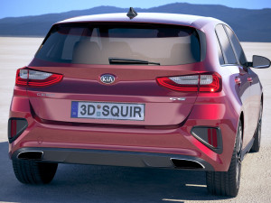 Kia Ceed GT-line 2019 3D Model