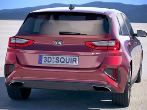 Kia Ceed GT-line 2019 3D Model