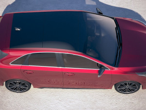 Kia Ceed GT-line 2019 3D Model