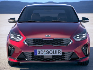 Kia Ceed GT-line 2019 3D Model