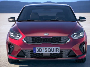 Kia Ceed GT-line 2019 3D Model