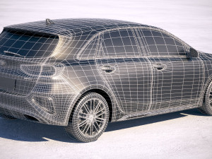 Kia Ceed GT-line 2019 3D Model