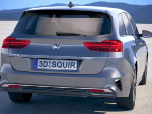 Kia Ceed Sportswagon 2019 3D Model