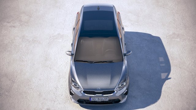 Kia Ceed SW 2010 - 3D Model by SQUIR