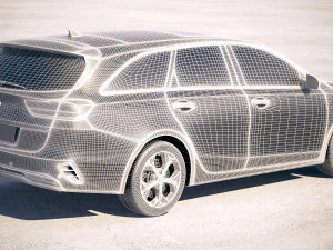 Kia Ceed Sportswagon 2019 3D Model