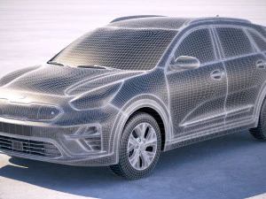 Kia E-niro 2019 3D Modell