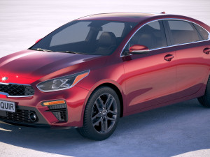 Kia Forte 2019 3D Model