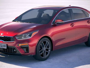 Kia Forte2019 Modello 3D