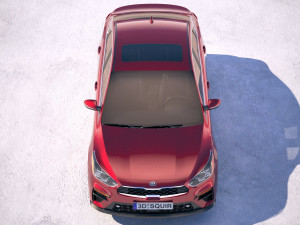 Kia Forte 2019 Modelo 3D