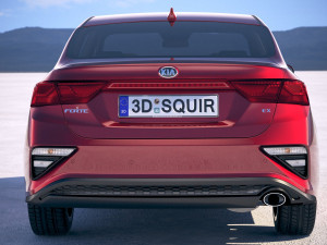 Kia Forte 2019 Modelo 3D