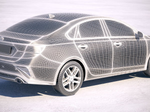 Kia Forte 2019 Modelo 3D
