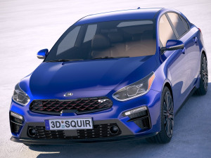 Kia Forte GT 2019 3D Modell