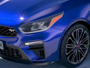 Kia Forte GT 2019 3D Modell