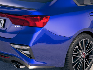 Kia Forte GT 2019 3D Modell