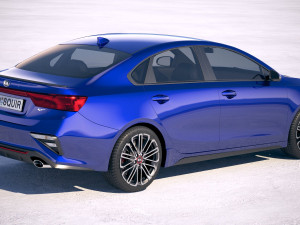 Kia Forte GT 2019 3D Modell