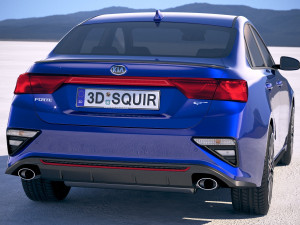 Kia Forte GT 2019 3D Modell