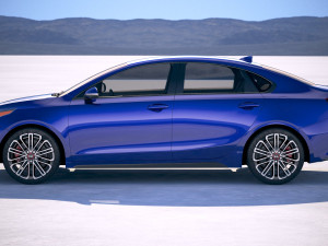 Kia Forte GT 2019 3D Modell