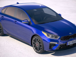 Kia Forte GT 2019 3D Modell