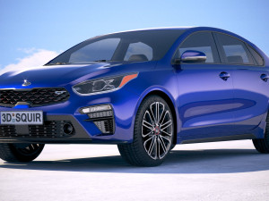 Kia Forte GT 2019 3D Modell