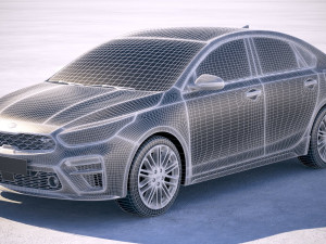 Kia Forte GT 2019 3D Modell