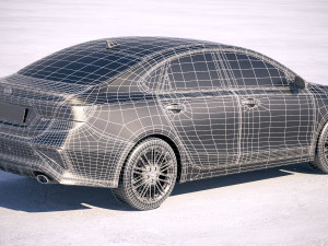 Kia Forte GT 2019 3D Modell