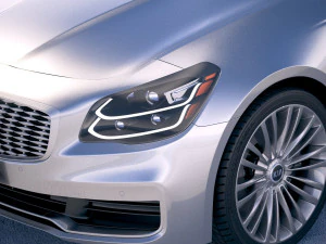 Kia K900 2019 3D Model