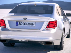 Kia K900 2019 3D Model