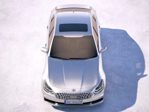 Kia K900 2019 3D Model