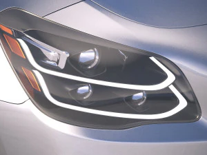 Kia K900 2019 3D Model