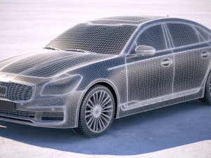 Kia K900 2019 3D Model