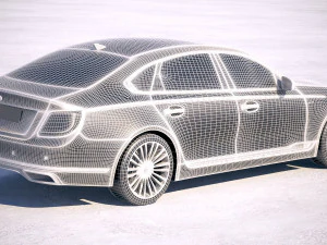 Kia K900 2019 3D Model