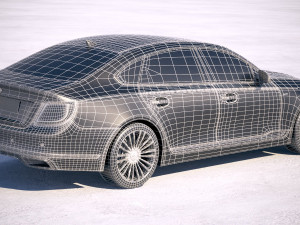 Kia K900 2019 Modello 3D