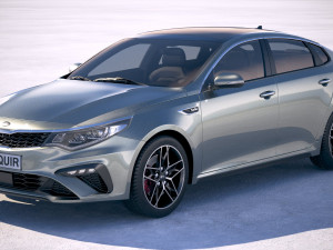 Kia Optima 2019 3D Model