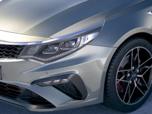 Kia Optima 2019 3D Model