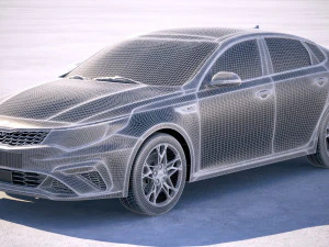 Kia Optima 2019 3D Model
