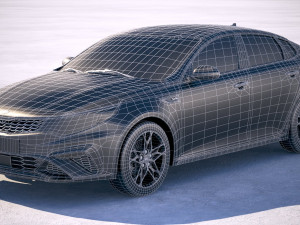 Kia Optima 2019 3Dモデル