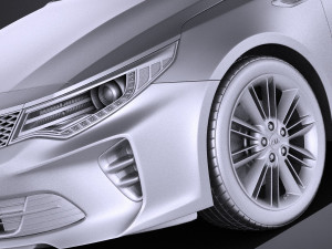 Kia Optima GT 2017 vray 3Dモデル