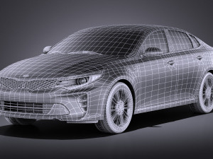 Kia Optima GT 2017 vray 3Dモデル